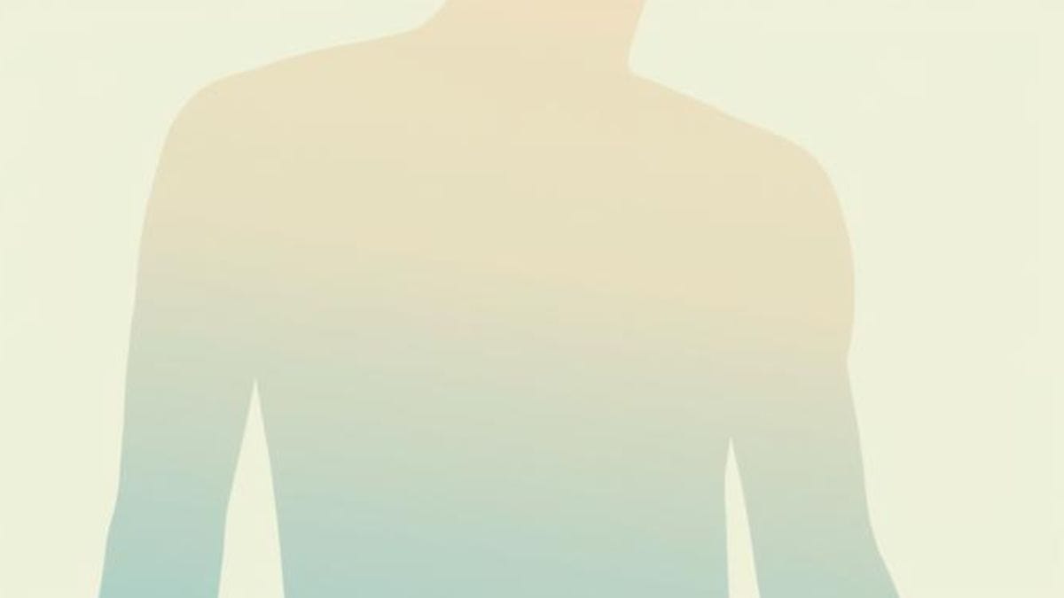 Illustration showing how stress accumulates in the body and gently releases through awareness