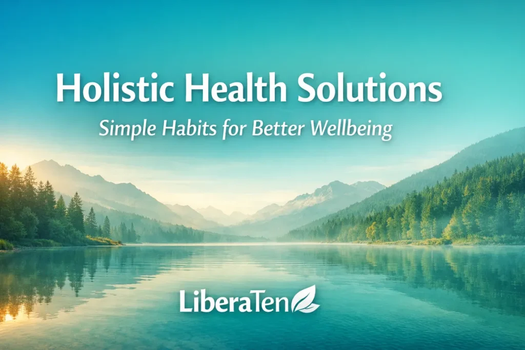 Holistic health solutions and simple holistic habits for better wellbeing – LiberaTen