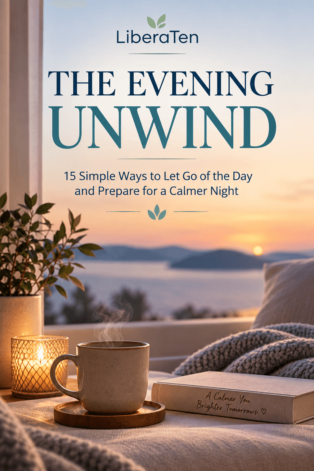 The Evening Unwind – free evening routine PDF and audio guide